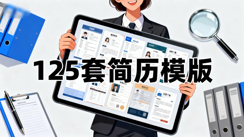 125套简历模版