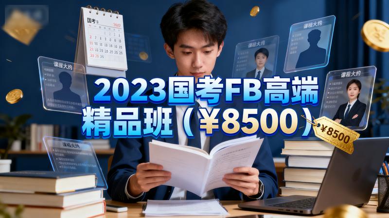 2023国考FB高端精品班（¥8500）