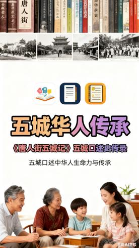 《唐人街五城记》五城口述史中的华人生命力与传承
