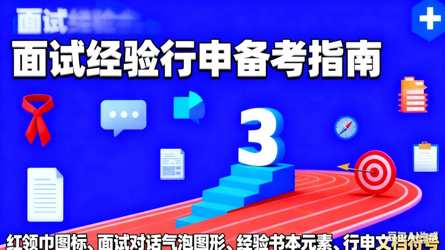 网友红领巾面试经验分享行申综合备考指南