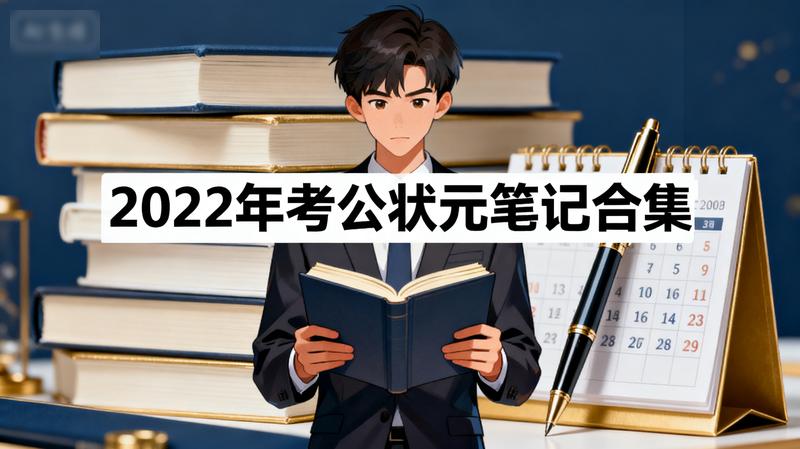 2022年考公状元笔记合集