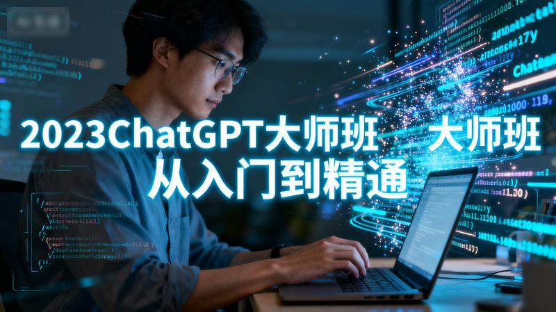 2023ChatGPT大师班从入门到精通