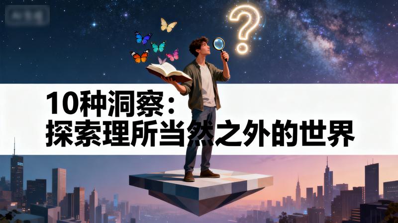 10种洞察：探索理所当然之外的世界.