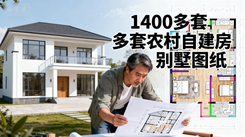 1400多套农村自建房别墅图纸