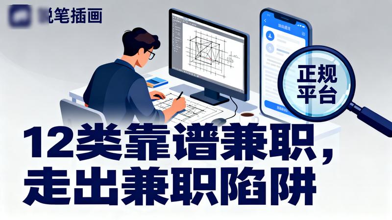 12类靠谱兼职，走出兼职陷阱