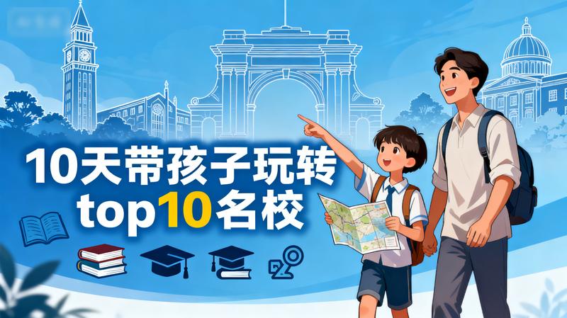 10天带孩子玩转top10名校