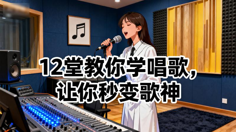 12堂教你学唱歌，让你秒变歌神
