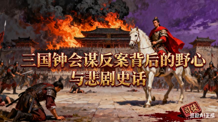 三国钟会谋反案背后的野心与悲剧史话