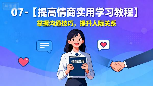 07-【提高情商实用学习教程】