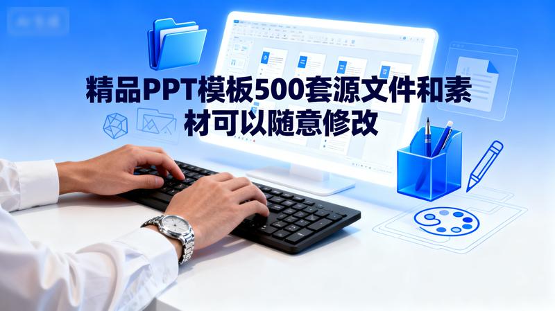 《精品PPT模板500套》源文件和素材可以随意修改