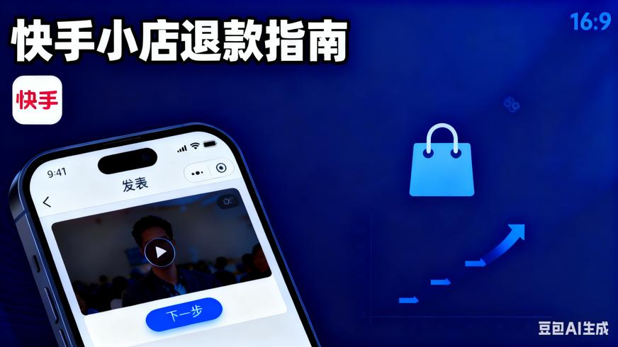 快手小店开通教程及500元阈值退还流程指南
