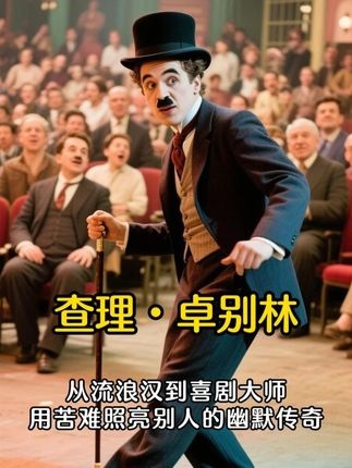 卓别林：从贫民窟到银幕的幽默传奇