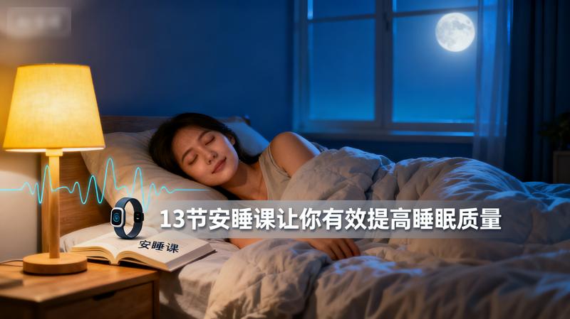 13节安睡课让你有效提高睡眠质量