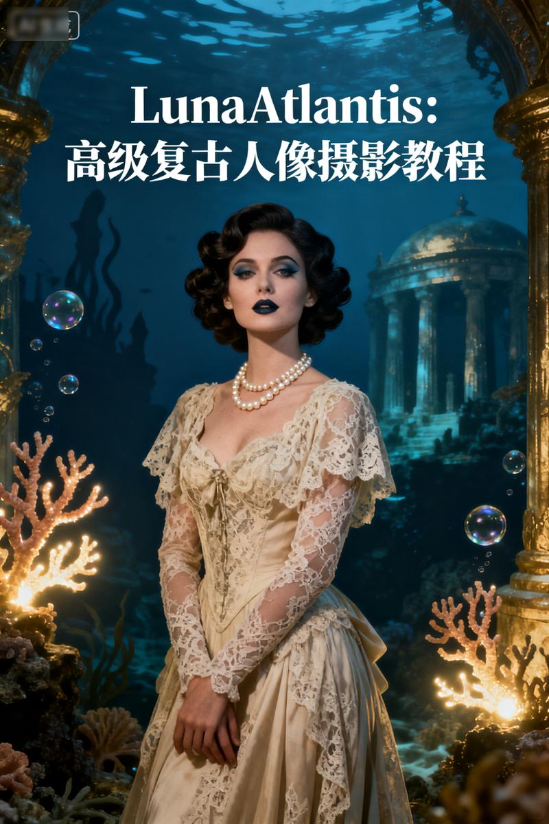 《LunaAtlantis：高级复古人像摄影教程》