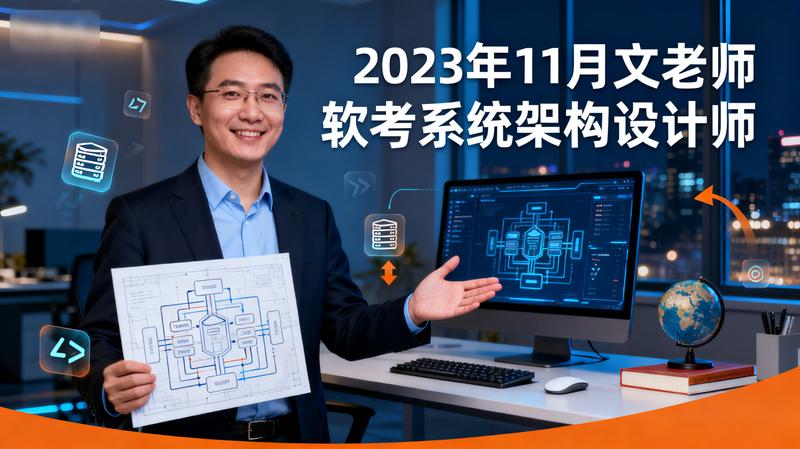 2023年11月文老师软考系统架构设计师