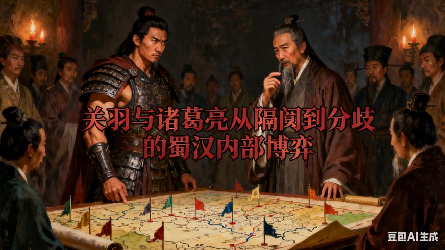 关羽与诸葛亮从隔阂到分歧的蜀汉内部博弈
