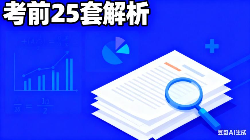 最新考前25套数量关系资料分析行申综合解析