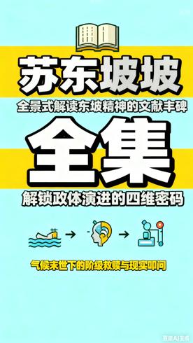 《苏东坡全集》全八册：全景式解读东坡精神的文献丰碑