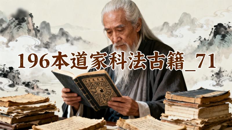 196本道家科法古籍_71