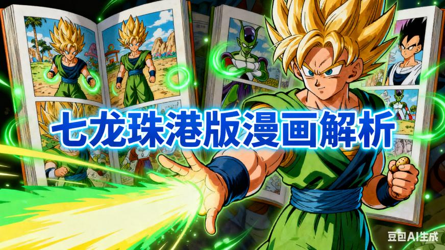 《七龙珠》34卷全高品质港版中文漫画价值解析