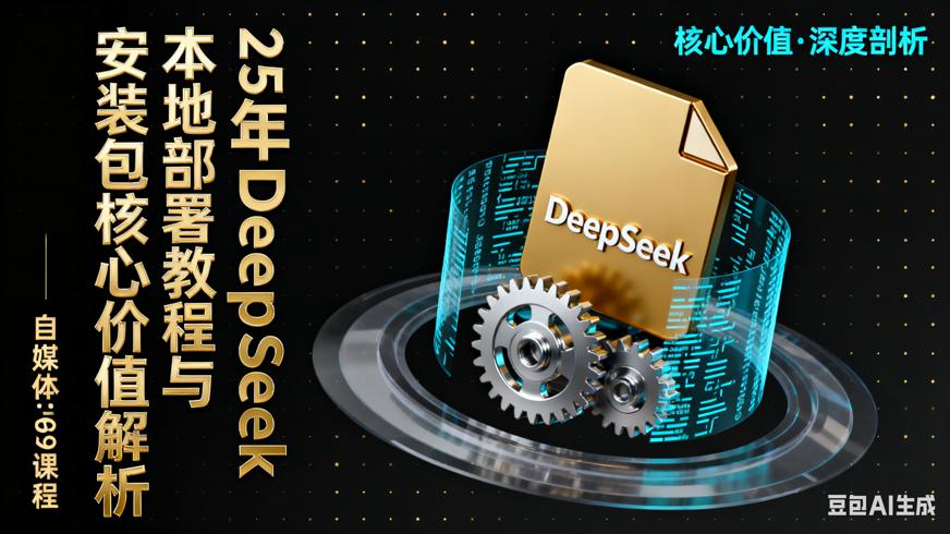 25年DeepSeek本地部署教程与安装包核心价值解析