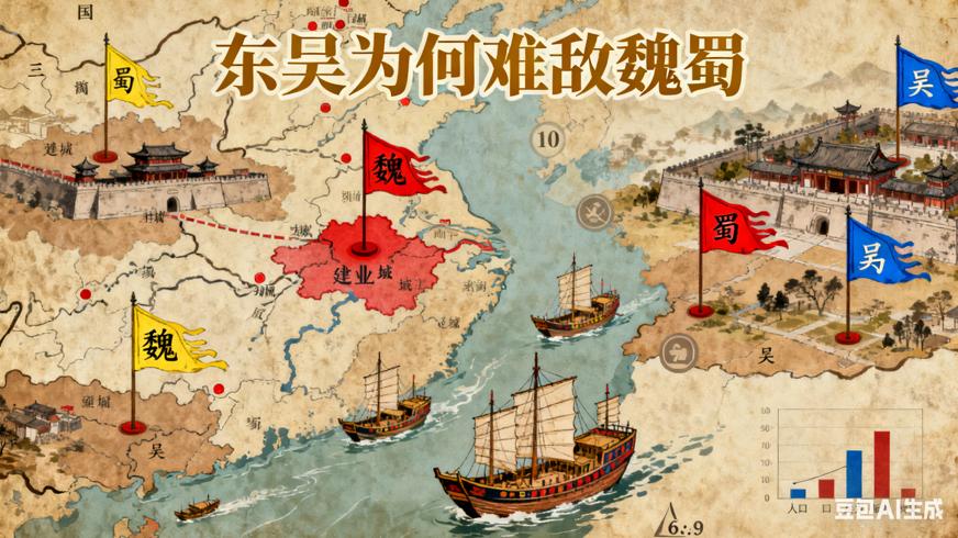 东吴难比肩曹魏蜀汉的深层原因解说故事