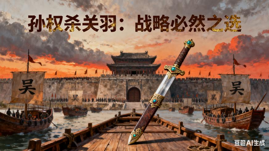 孙权夺荆州后杀关羽的战略必然选择故事