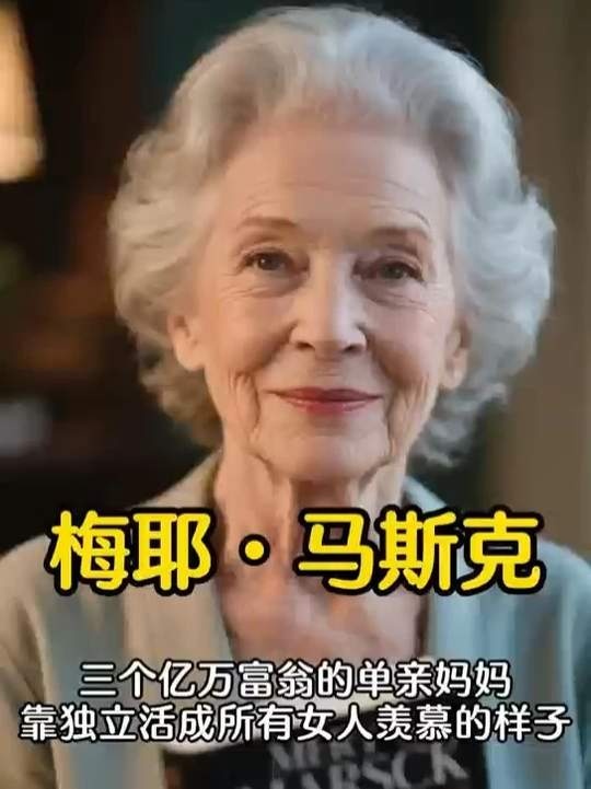 梅耶·马斯克：挣脱泥泞，独立成光