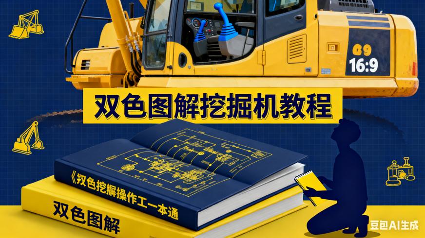 《双色图解挖掘机操作工一本通》新手学习指南