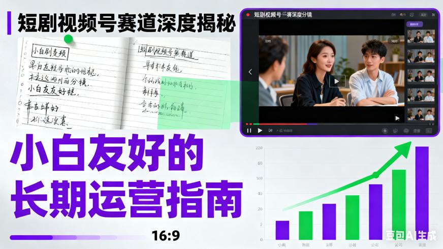 短剧视频号赛道深度揭秘小白友好的长期运营指南