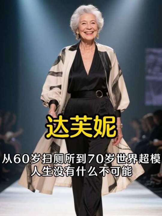 银发超模的逆袭人生