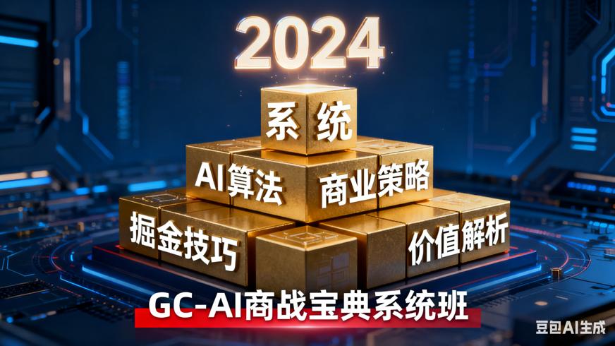 2024掘金风GC-AI商战宝典系统班核心价值解析