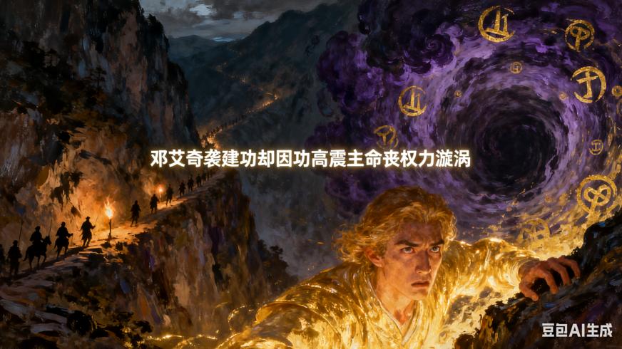 邓艾奇袭建功却因功高震主命丧权力漩涡