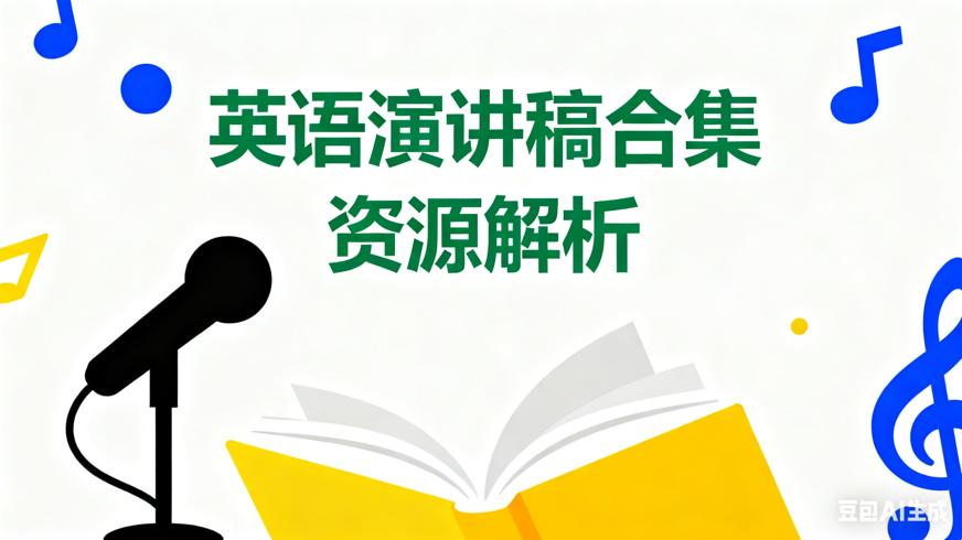 《英语演讲稿・合集》全学段多类型资源解析