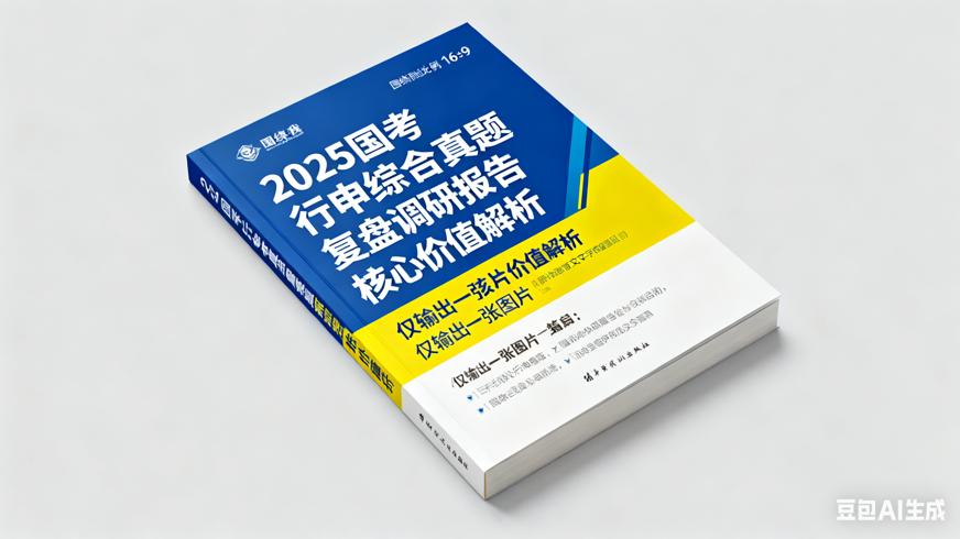 2025国考行申综合真题复盘调研报告核心价值解析