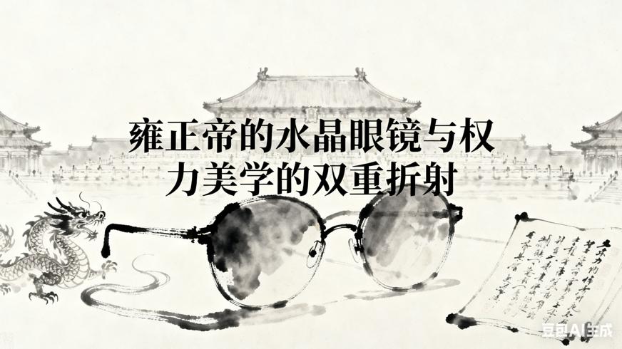雍正帝的水晶眼镜与权力美学的双重折射