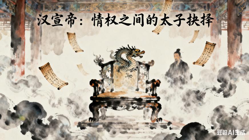 汉宣帝立刘奭为太子情与权的两难抉择故事
