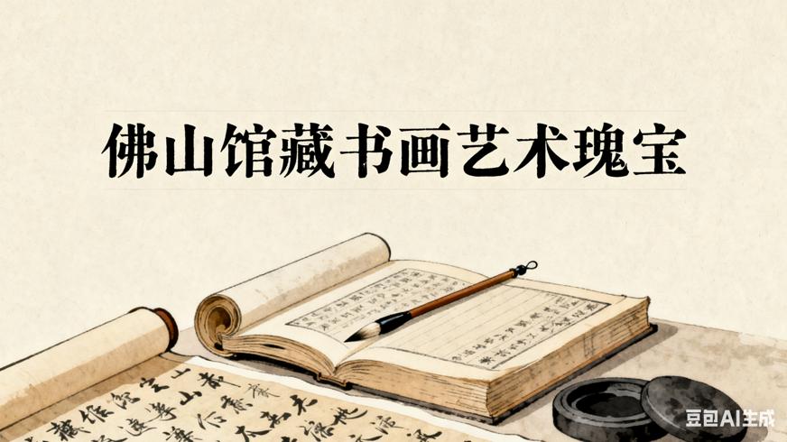 佛山图书馆藏书画资源全解析文化艺术瑰宝