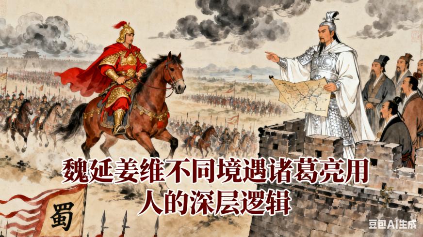 魏延姜维不同境遇诸葛亮用人的深层逻辑