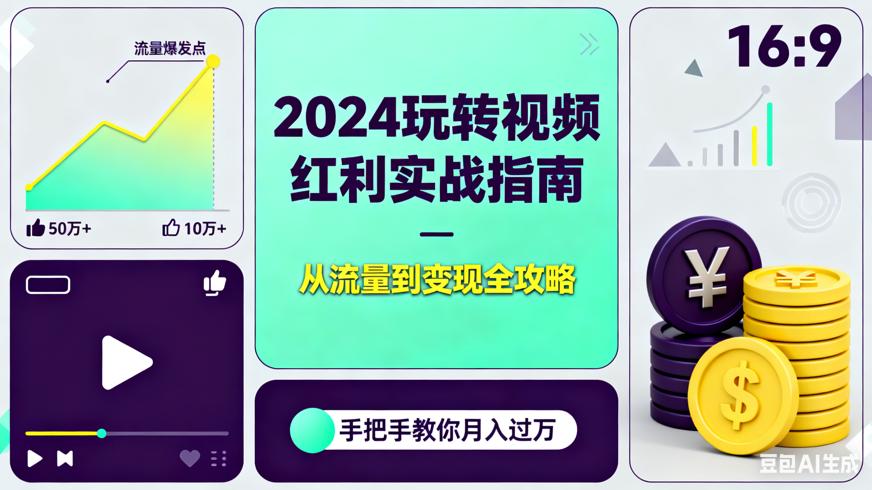 2024玩转短视频红利实战指南从流量到变现全攻略