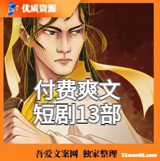 付费爽文短剧13部