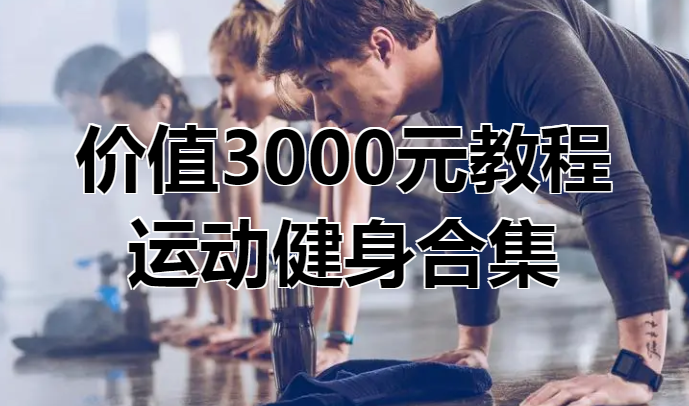 价值3000元《运动健身》合集教程