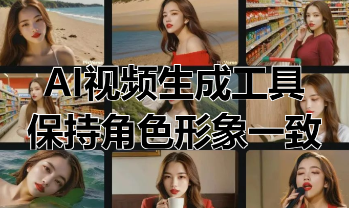 《AI视频生成工具》保持角色形象一致，免费无限制！