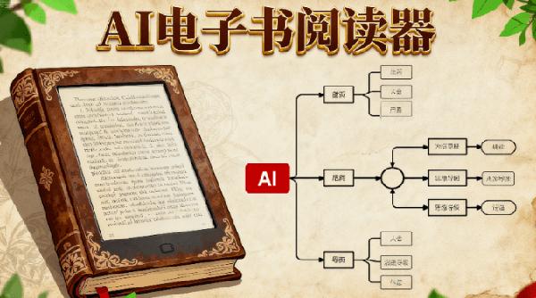 简直太爽了吧！AI电子书阅读器，AI轻松帮你总结、翻译、生成思维导图，阅读效率轻松提升SageRead