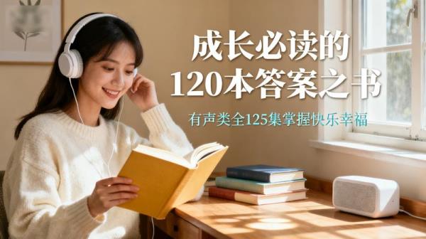 《成长必读的120本答案之书》有声类全125集掌握快乐幸福...