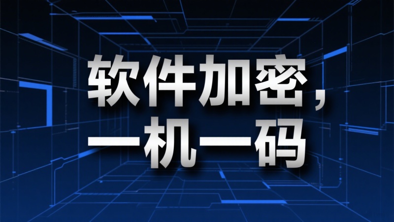 软件加密，一机一码，任意软件都可加密