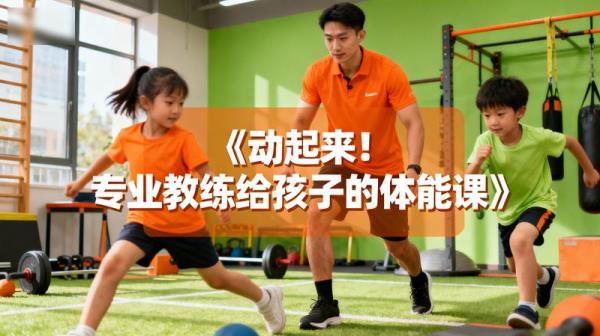 《动起来！专业教练给孩子的体能课》提升孩子体能素质