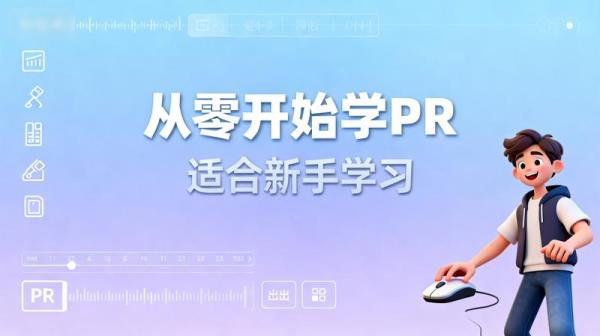 《从零开始学PR》适合新手学习