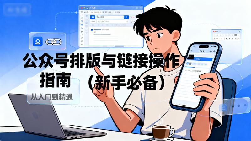 公众号排版与链接操作指南，(新手必备)