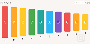 在线木琴演奏工具-PlayXylo
